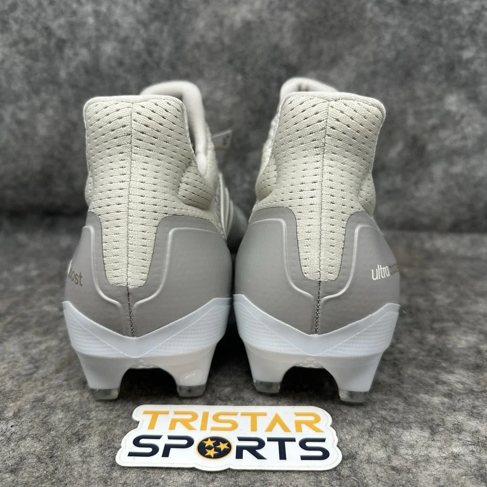 Adidas Ultraboost Football Cleats Mens Size 9  Talc Chalk White Granite JP7409